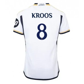 Real Madrid Toni Kroos #8 Domaci Dres 2023-24 Kratak Rukavima